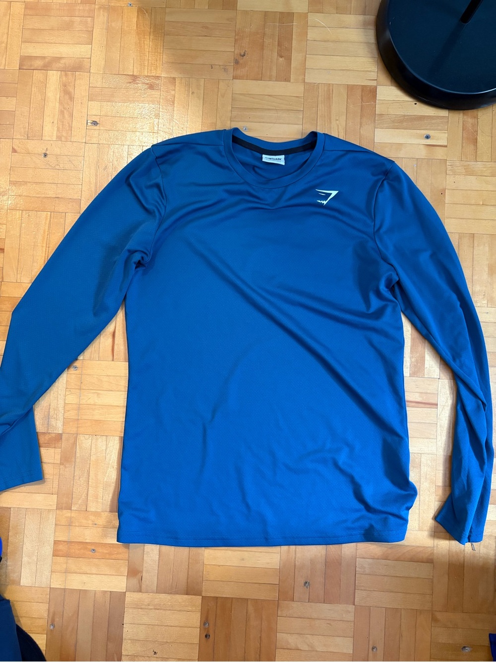 Gymshark Men’s Long Sleeve Performance Shirt - Blue